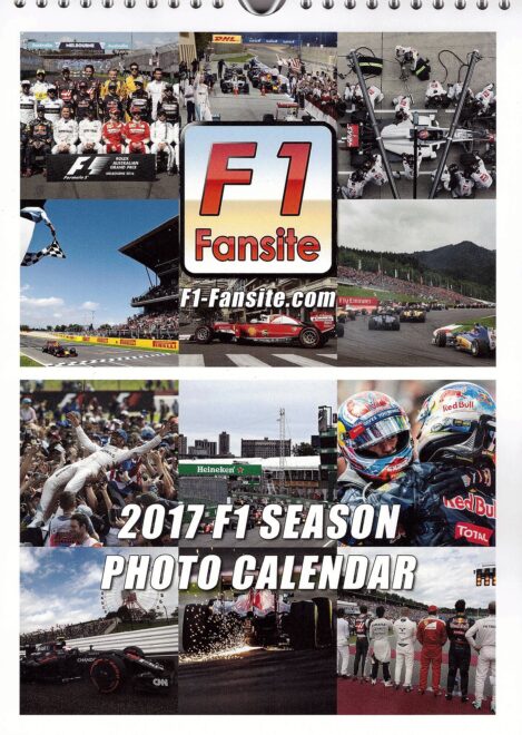 Gagnants 2017 F1 Calendrier photo de la saison des fansites wk49 !!