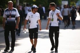 Fernando Alonso and Stoffel Vandoorne.