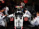 Haas car-prep Circuit of the Americas, Austin Texas, USA 2016