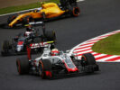Esteban Guttierez leads the way at suzuka Japan 2016