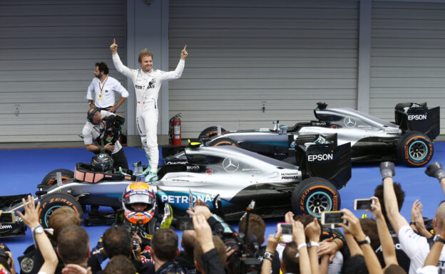 Rosberg: 'No extra pressure' as title beckons 1 Formula One - MERCEDES AMG PETRONAS, Japanese GP 2016. Nico Rosberg;