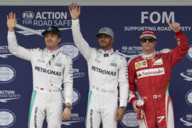 Qualifying results 2016 Brazilian F1 Grand Prix