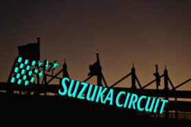Perfekte Rundenführung auf der Suzuka-Rennstrecke
