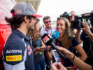 Carlos Sainz of Scuderia Toro Rosso and Spain during previews ahead of the United States Formula One Grand Prix 2016.