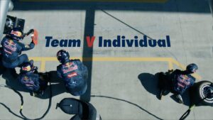 Team vs Individual (Formula One Pit Stop)
