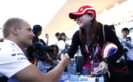 Suzuka Circuit, Japan F1/2016 Valtteri Bottas with fans.