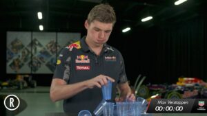 Max Verstappen: The Red Bull Racing 1.92 Second Challenge: Cups!