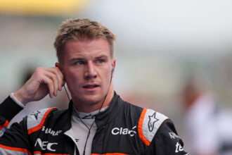 Nico Hulkenberg (GER) Sahara Force India F1 parc ferme'de. Malezya Grand Prix'si, 1 Ekim 2016 Cumartesi. Sepang, Kuala Lumpur, Malezya.