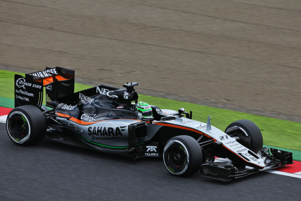 Nico Hulkenberg alla guida della Force India F1 VJM09 Gran Premio del Giappone (2016)
