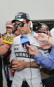 Perez dumps sponsor after Trump victory