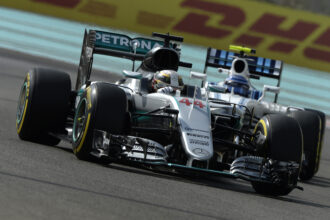 Lewis Hamilton on track GP ABU DHABI F1/2016
