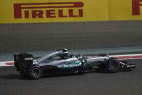 Nico Rosberg on track GP ABU DHABI F1/2016