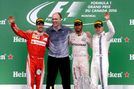 Race results 2016 Canadian F1 Grand Prix