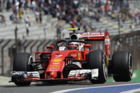 Kimi Raikkonen with Halo GP BRASILE F1/2016