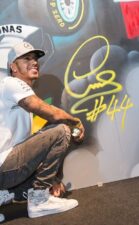 Lewis Gets Arty in São Paulo with PUMA!