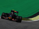 Carlos Sainz on track during practice for the Formula One Grand Prix of Brazil at Autodromo Jose Carlos Pace 2016