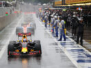 Daniel Ricciardo in the Pitlane during the Formula One Grand Prix of Brazil 2016