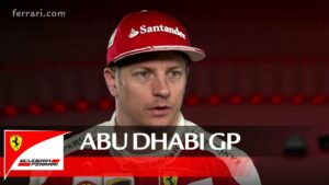 The Abu Dhabi GP with Kimi Raikkonen - Scuderia Ferrari 2016