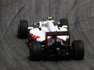 Haas vf16-driving-away-at-brazilian GP F1/2016