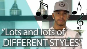 Lewis Hamilton reveals what's on his music playlist