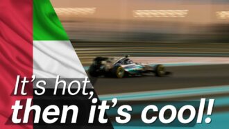 What makes an F1 twilight race so challenging?