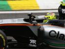 Sergio Perez Sahara Force India F1 VJM09. Brazilian Grand Prix 2016
