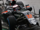 Jenson Button on track, Brazilian GP F1/2016