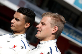 Saubera Marcusa Ericssona i Pascala Wehrleina F1 test Barcelona 2017