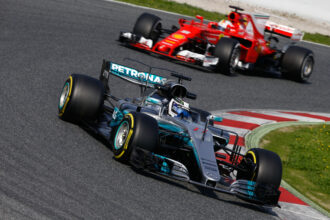 Mercedes-AMG Petronas Motorsport, Tes, Barcelona, Valtteri Bottas;
