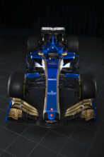 Sauber C36 vue de dessus