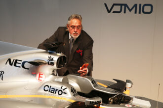 Vijay Mallya (IND) Sahara Force India F1 Pemilik Tim di Sahara Force India F1 VJM10. Sahara Force India F1 Peluncuran VJM10, Rabu 22 Februari 2017. Silverstone, Inggris.
