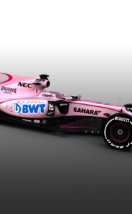 Force India VJM10 F1 фотографии запуска автомобиля