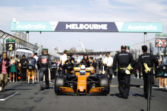 Fernando Alonso McLaren Albert Park, Melbourne, Australia.
Sunday 26 March 2017.