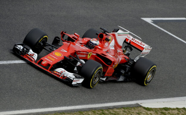 Fastest lap times 4th day 2017 2nd F1 testing Barcelona 1 Kimi Raikkonen, Ferrari SF70H testing Catalunya Circuit, Spain