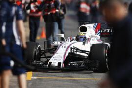 Fastest lap times 1st day 2017 2nd F1 testing Barcelona