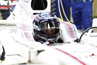 Katalonien, Barcelona, ​​Spanien. Dienstag, 28. Februar 2017.
Lance StrollWilliams Martini Racing, in cockpit mit hochgeklapptem Helmvisier.