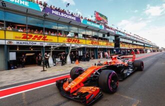 Stoffel Vandoorne McLaren Australian GP F1/2017