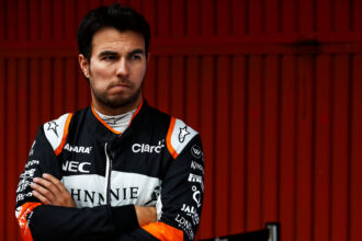 Sergio Pérez (MEX) Sahara Force India F1. Test de Fórmula Uno, Día 2, miércoles 8 de marzo de 2017. Barcelona, ​​España.