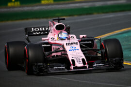 Sergio Perez, Force India VJM10, 2017 Australian Grand Prix