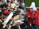 Sebastian Vettel with Fans Shanghai Internationl Circuit China F1/2017