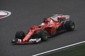 Sebastian Vettel Ferrari SF70H Shanghai International Circuit F1/2017