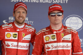 Sebastian Vettel & Kimi Raikkonen score their first 1-2 quali at Sochi