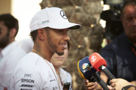 Formula One - Mercedes-AMG Petronas Motorsport, Bahrain GP 2017. Lewis Hamilton;