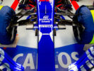 Carlos Sainz of Scuderia Toro Rosso during practice for the Formula One Grand Prix of China at Shanghai International Circuit on April 7, 2017 in Shanghai, China.
