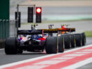 Carlos Sainz of Scuderia Toro Rosso and Spain during the Formula One Grand Prix of China at Shanghai International Circuit on April 9, 2017 in Shanghai, China.