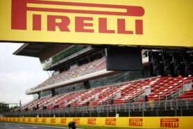 Pirelli at Circuit de Catalunya, Barcelona, Spain. Thursday 11 May 2017.