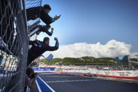 Valtteri Bottas wins his first F1 race in Russia (2017)