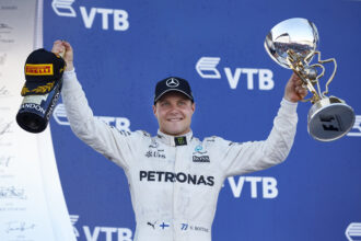 Formula Satu - Mercedes-AMG Petronas Motorsport, Rusia GP 2017.; Valtteri Bottas pemenang balapan.
