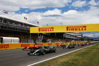 Ferrari has caught Mercedes on race starts