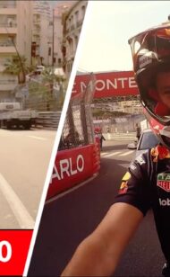 Onboard with Max Verstappen as he laps the Monaco Grand Prix on a scooter!